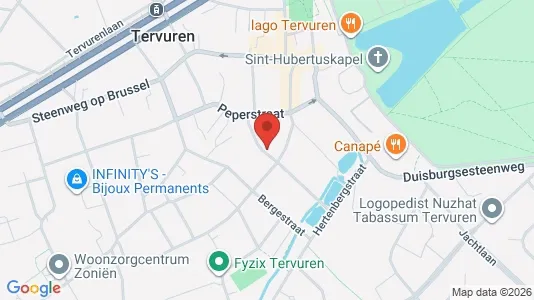 Apartments for rent i Tervuren - kort over placeringen