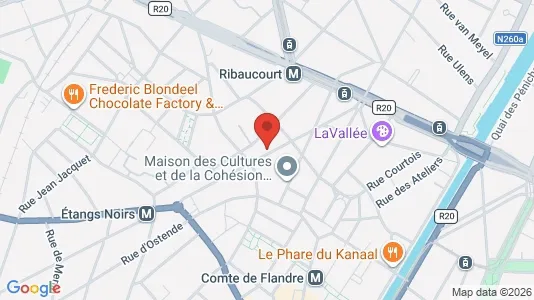 Apartments for rent i Brussels Sint-Jans-Molenbeek - kort over placeringen