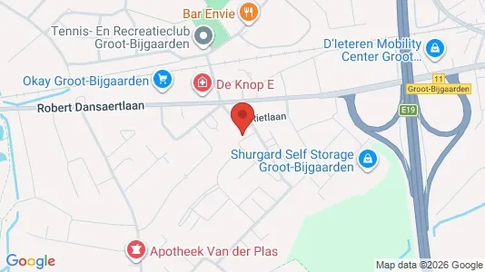 Apartments for rent i Dilbeek - kort over placeringen