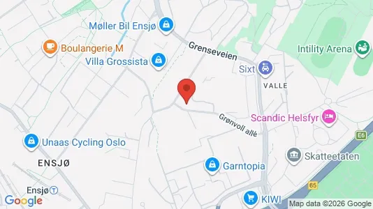 Rooms for rent i Oslo Gamle Oslo - kort over placeringen