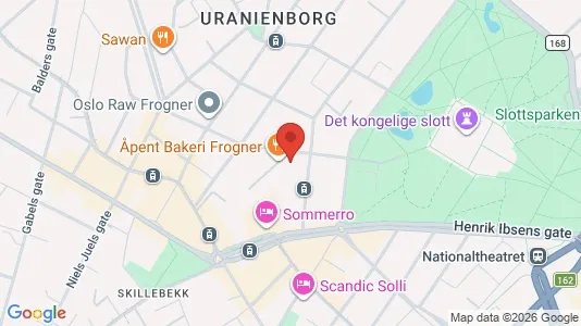 Rooms for rent in Oslo Frogner - Photo from Google Street View