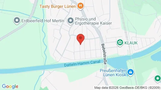 Apartments for rent i Unna - kort over placeringen