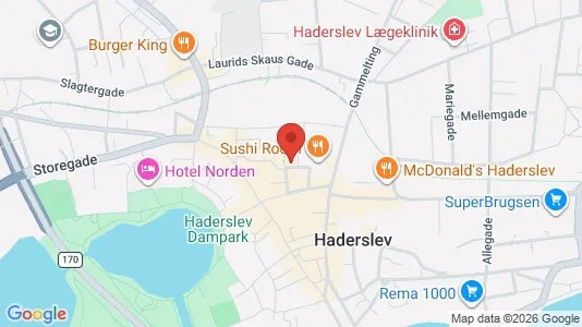 Apartments for rent i Haderslev - kort over placeringen