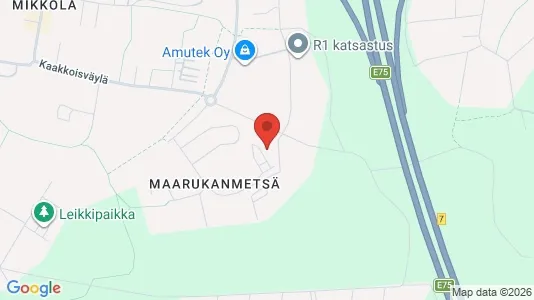 Apartments for rent i Vantaa - kort over placeringen