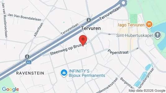 Apartments for rent i Tervuren - kort over placeringen