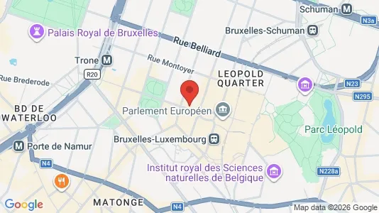 Apartments for rent i Stad Brussel - kort over placeringen