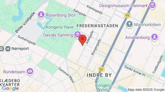 Apartments for rent i Copenhagen K - kort over placeringen