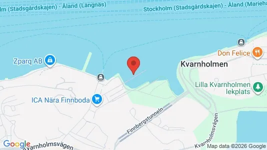 Apartments for rent i Nacka - kort over placeringen