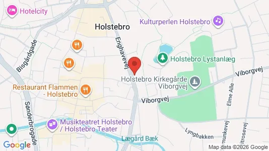 Apartments for rent i Holstebro - kort over placeringen