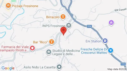 Rooms for rent in Frosinone - Photo from Google Street View