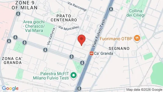 Apartments for rent i Milano Zona 9 - Porta Garibaldi, Niguarda - kort over placeringen