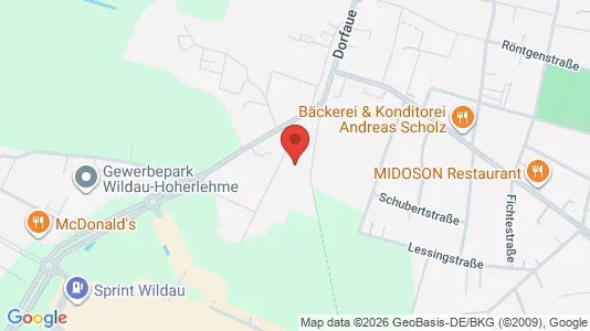 Apartments for rent i Dahme-Spreewald - kort over placeringen