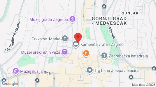 Apartments for rent i Sljeme (Medvednica-Tomislavac) - kort over placeringen