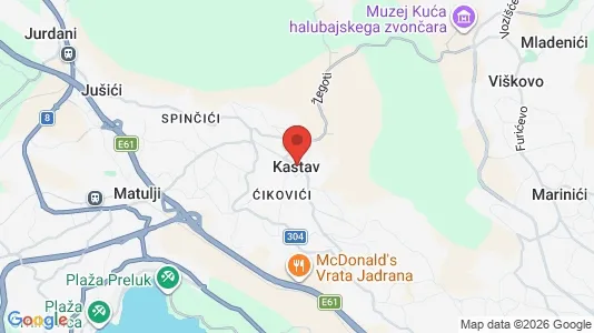 Apartments for rent in Kastav - Photo from Google Street View