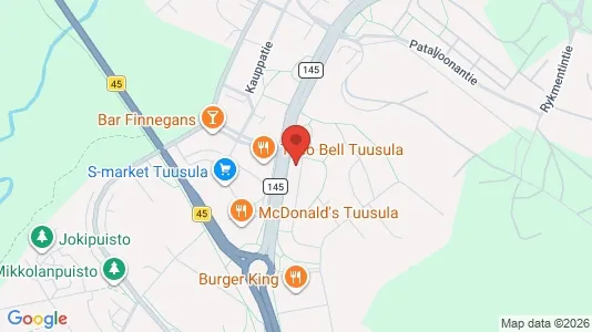 Apartments for rent i Tuusula - kort over placeringen