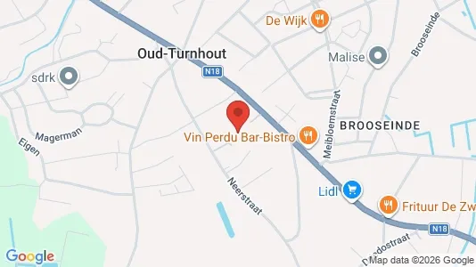 Apartments for rent i Oud-Turnhout - kort over placeringen