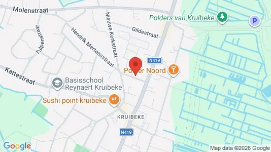 Apartments for rent i Kruibeke - kort over placeringen