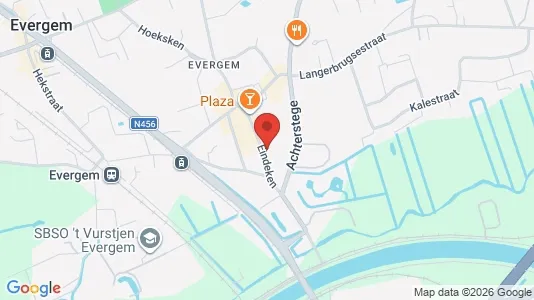 Apartments for rent i Evergem - kort over placeringen