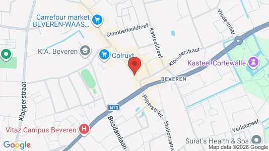 Apartments for rent i Beveren - kort over placeringen