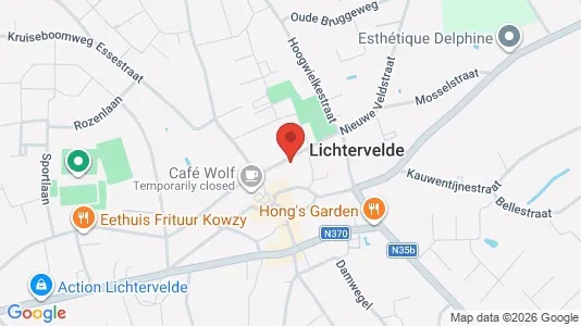 Apartments for rent i Lichtervelde - kort over placeringen