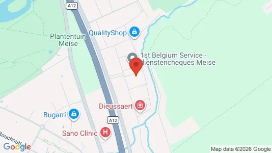 Apartments for rent i Meise - kort over placeringen