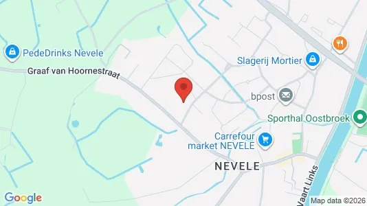 Apartments for rent i Deinze - kort over placeringen