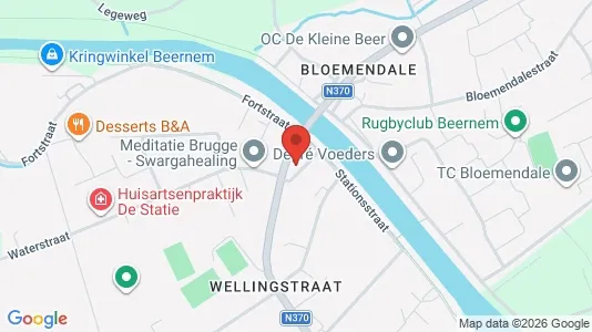 Apartments for rent i Beernem - kort over placeringen