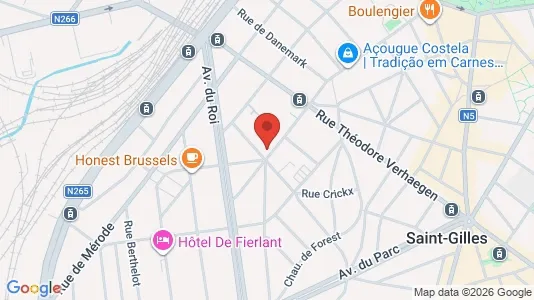 Apartments for rent in Brussels Sint-Gillis - Photo from Google Street View
