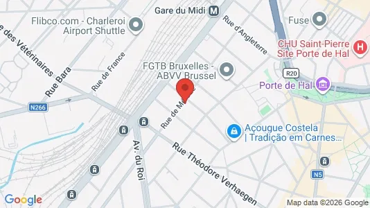Apartments for rent in Brussels Sint-Gillis - Photo from Google Street View