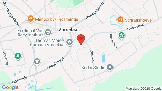 Apartments for rent i Vorselaar - kort over placeringen