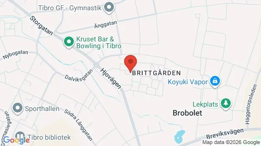 Apartments for rent i Tibro - kort over placeringen