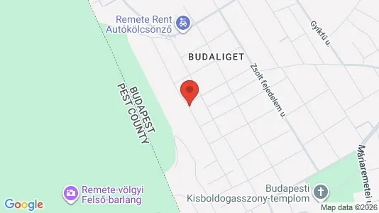 Apartments for rent i Budapest II. kerület - kort over placeringen