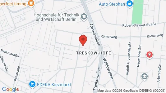 Apartments for rent i Berlin Lichtenberg - kort over placeringen