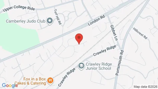 Apartments for rent i Camberley - Surrey - kort over placeringen