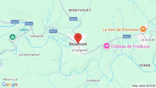 Houses for rent i Stoumont - kort over placeringen