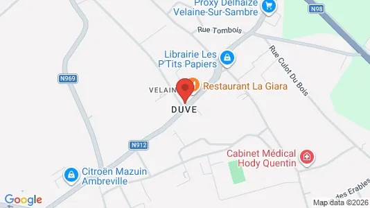 Apartments for rent i Sambreville - kort over placeringen