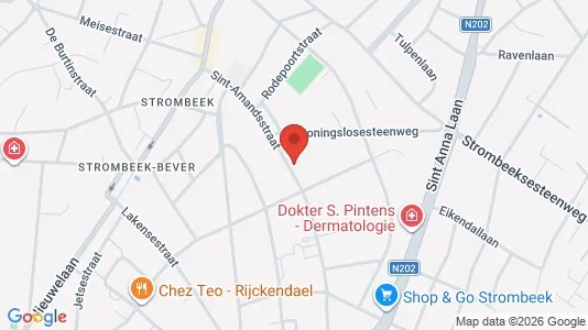 Apartments for rent i Grimbergen - kort over placeringen