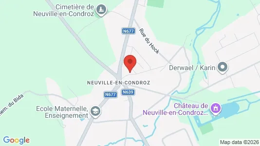Apartments for rent i Neupré - kort over placeringen