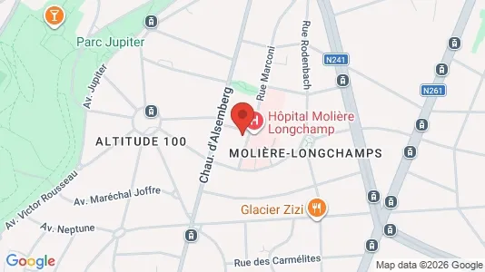 Apartments for rent i Brussels Vorst - kort over placeringen