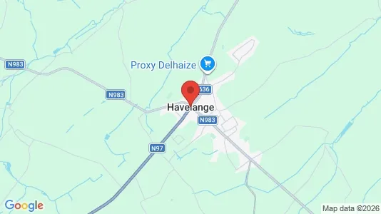 Houses for rent i Havelange - kort over placeringen