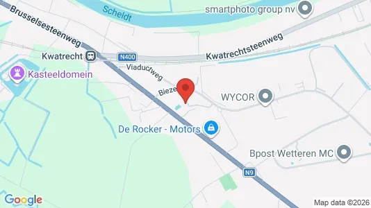 Apartments for rent i Wetteren - kort over placeringen