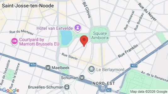 Apartments for rent i Stad Brussel - kort over placeringen
