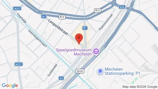 Apartments for rent i Mechelen - kort over placeringen
