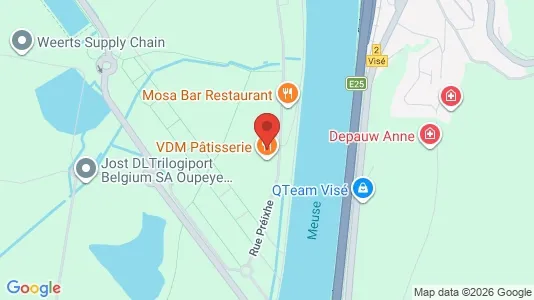 Apartments for rent i Oupeye - kort over placeringen