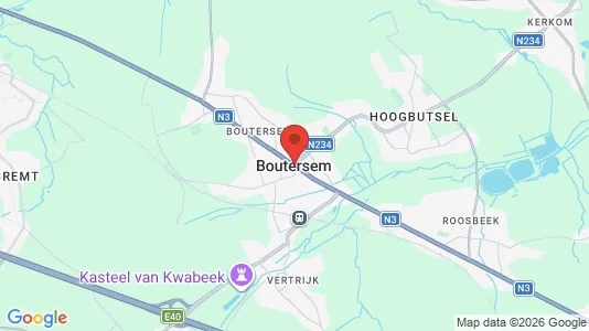 Houses for rent i Boutersem - kort over placeringen