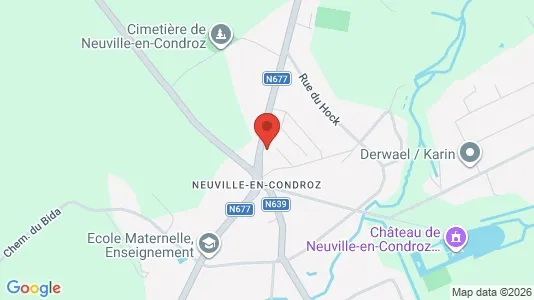 Apartments for rent i Neupré - kort over placeringen