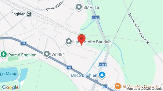 Apartments for rent i Edingen - kort over placeringen