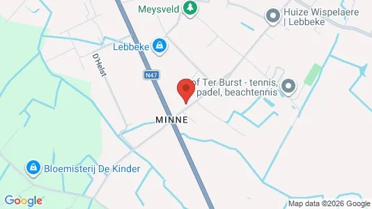 Apartments for rent i Lebbeke - kort over placeringen