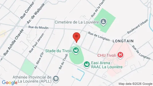 Apartments for rent i La Louvière - kort over placeringen