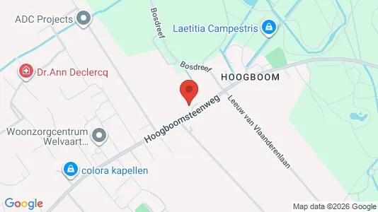 Apartments for rent i Kapellen - kort over placeringen